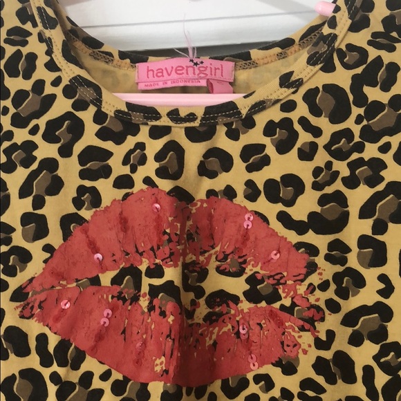 Leopard Lips Shirt - Picture 2 of 5